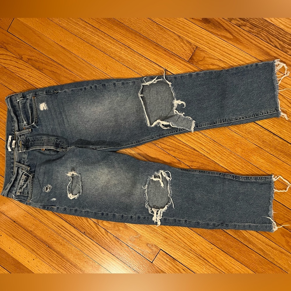 Forever 21 distressed jeans